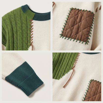 Spliced Terrain Cable Sweater