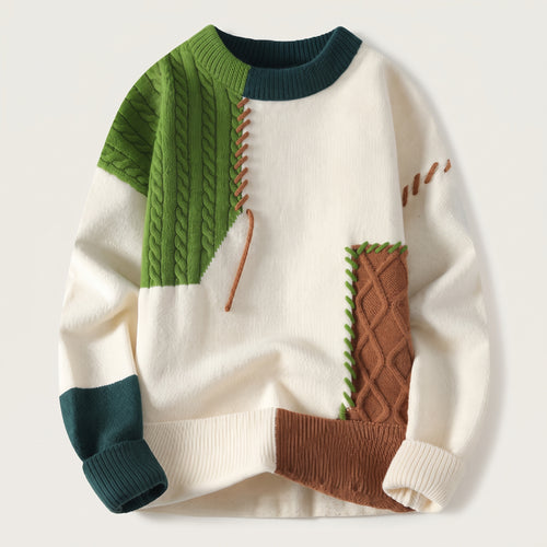 Spliced Terrain Cable Sweater