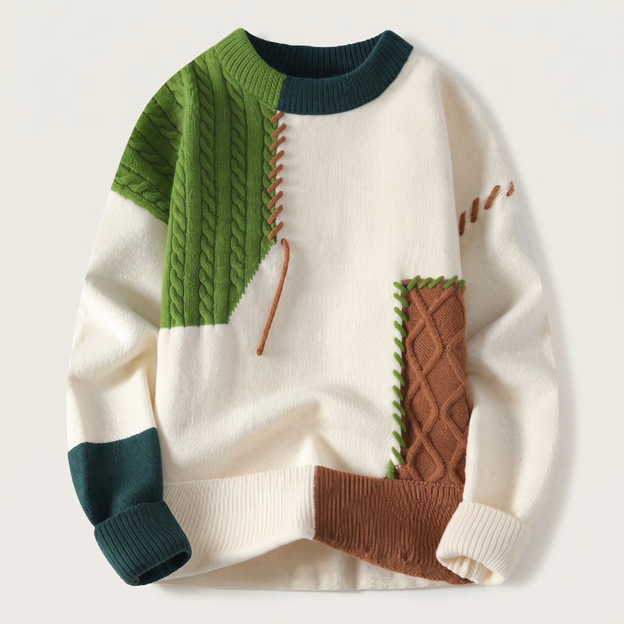Spliced Terrain Cable Sweater
