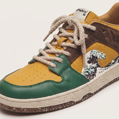 The Great Wave Art Kicks