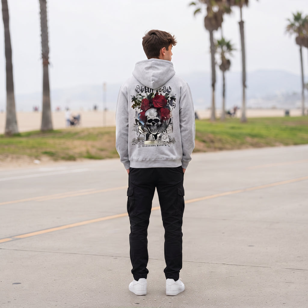 Loose-Fit Pullover Hoodie